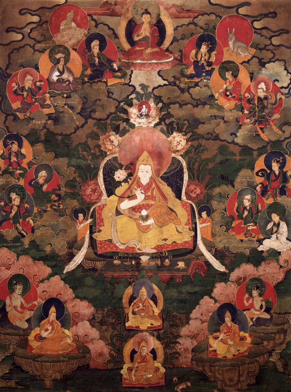 Zevende Dalai Lama, Kalsang Gyatso door Unbekannt Unbekannt