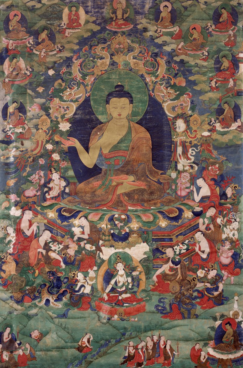 Shakyamuni Boeddha door Unbekannt Unbekannt