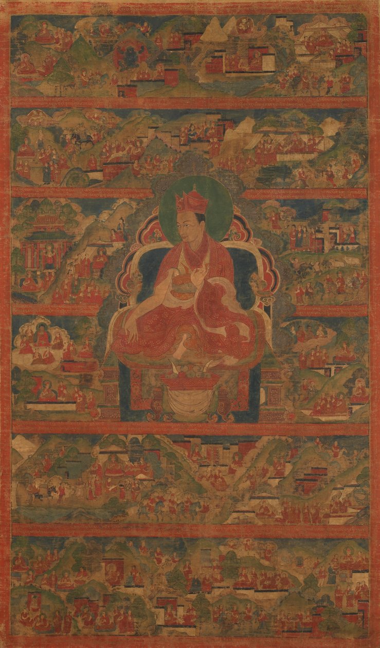 Sharmapa Lama, Chodag Yeshe Palzang, de 4e Shamar Rinpoche (1453-1554) door Unbekannt Unbekannt