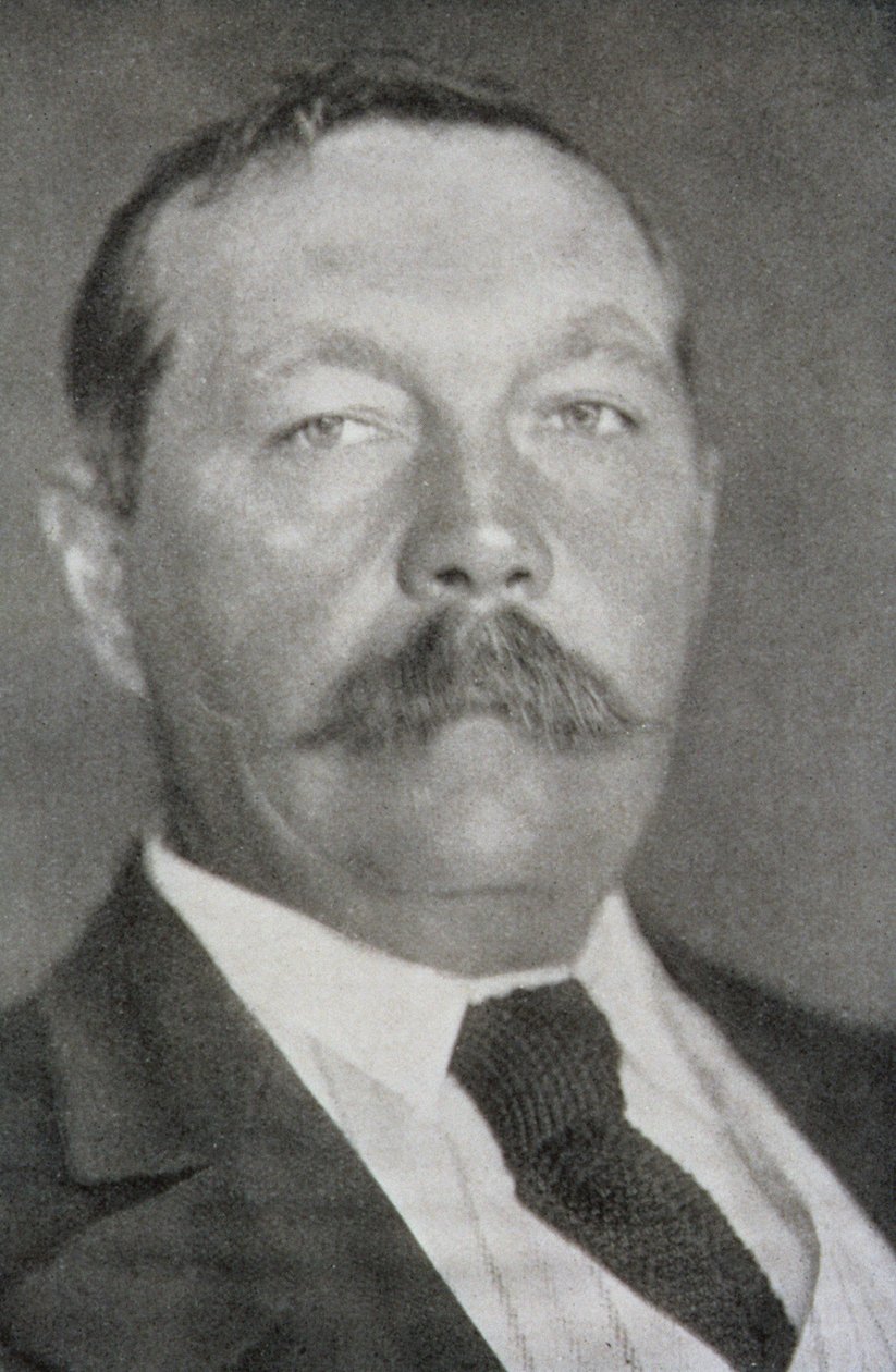 Sir Arthur Conan Doyle (1859-1930) door Unbekannt Unbekannt
