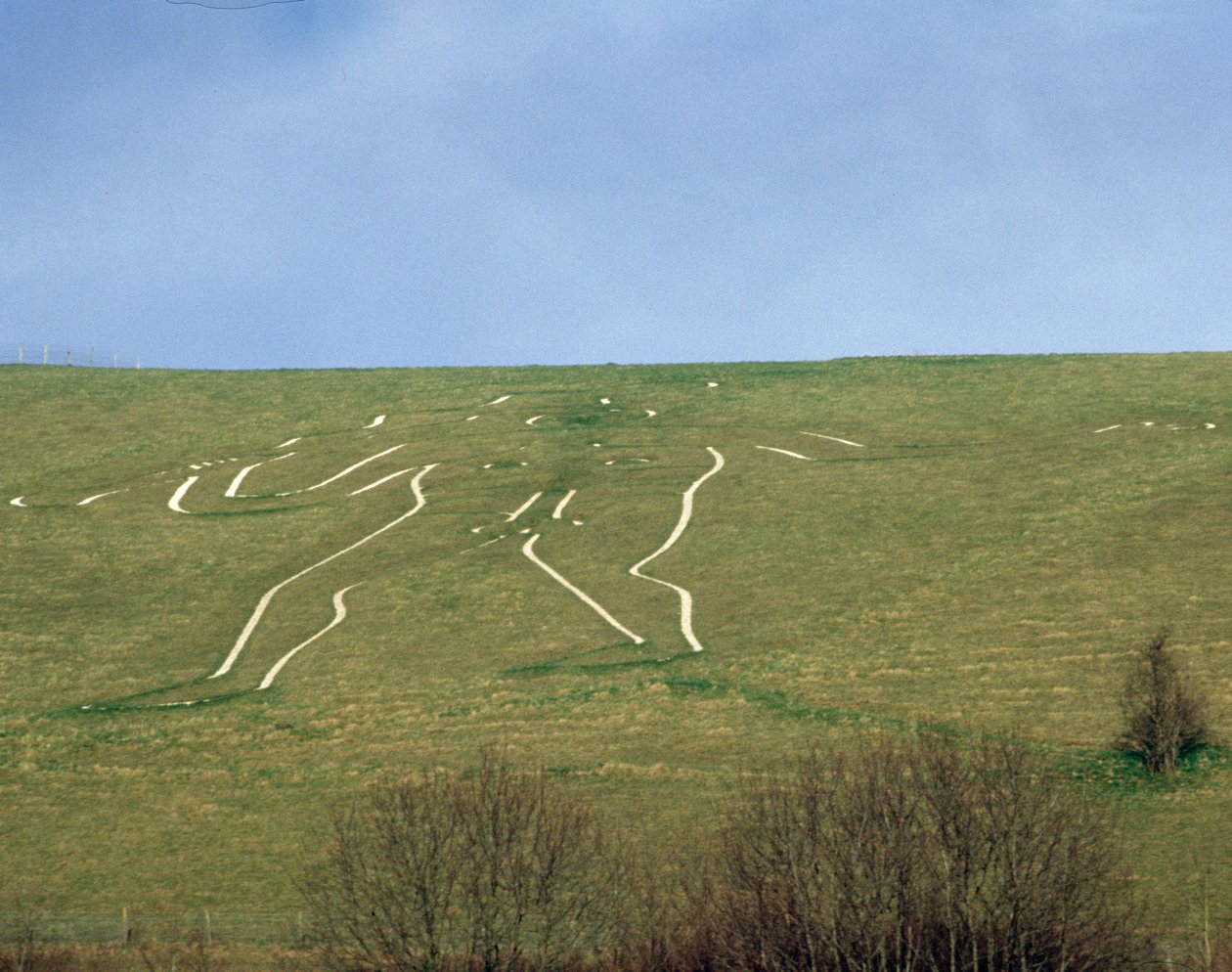 De Cerne Abbas Reus door Unbekannt Unbekannt