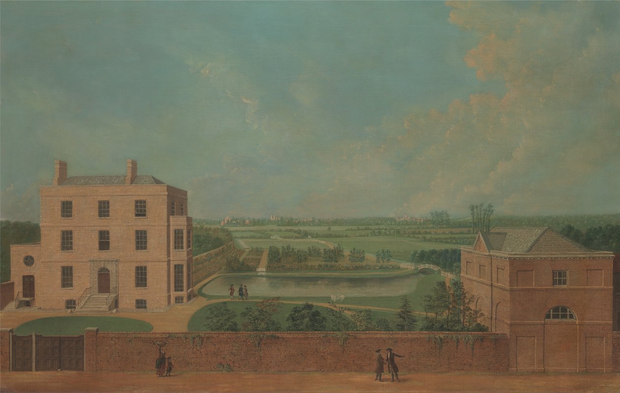 De Hermitage door Unbekannt Unbekannt