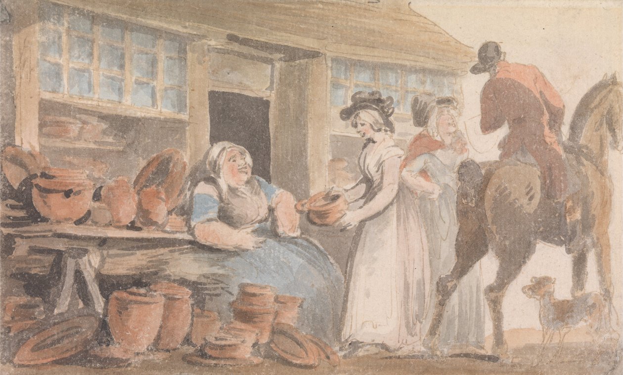 De pottenbakkerij door Unbekannt Unbekannt