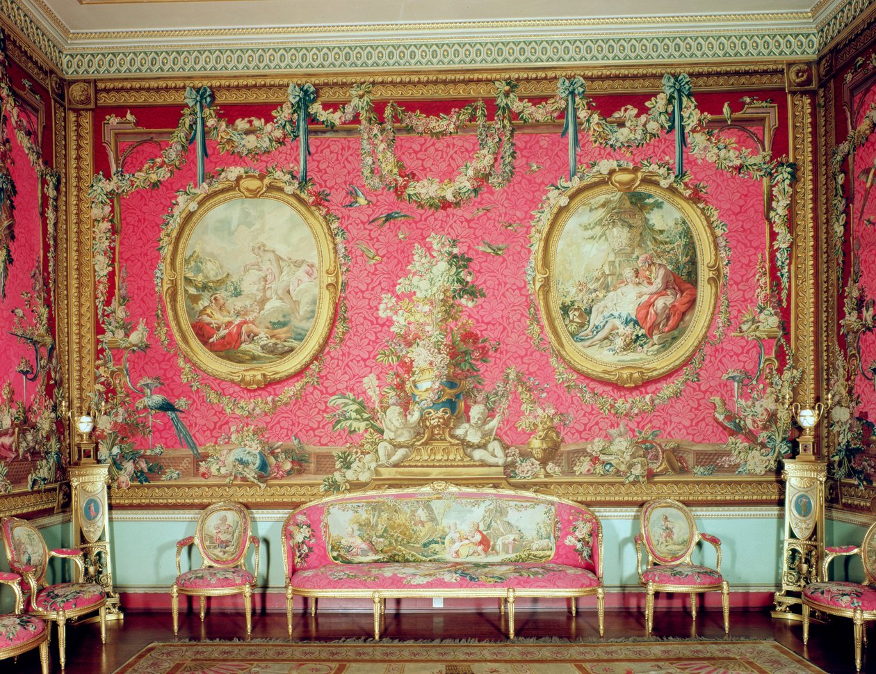 De Tapijtkamer, ca.1763 door Unbekannt Unbekannt