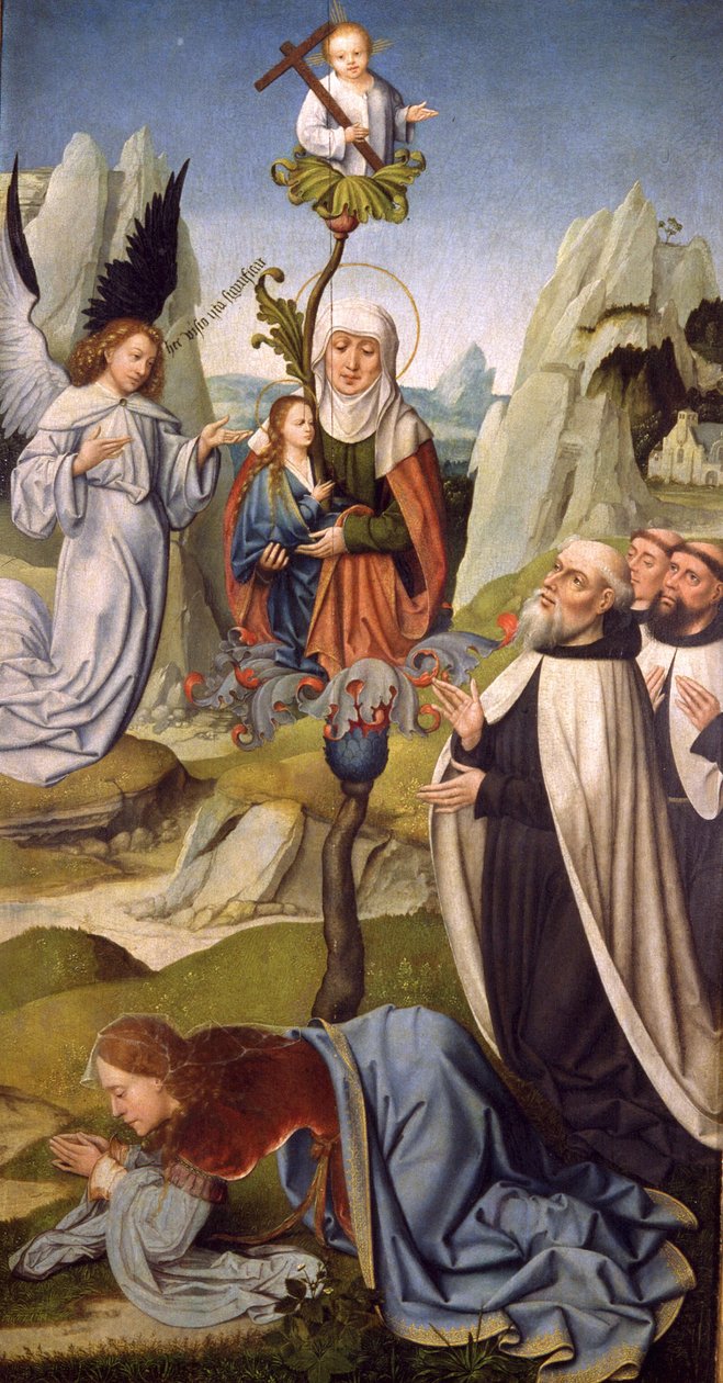 De Maagd van de Carmelitas door Unbekannt Unbekannt