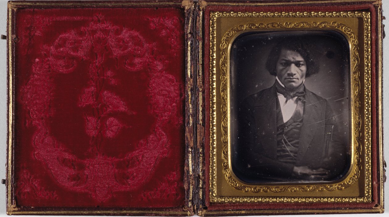 Portret van Frederick Douglass door Unbekannt Unbekannt