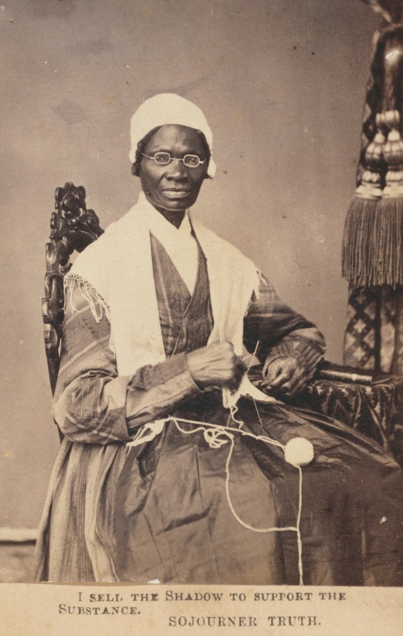 Onbekende kunstenaar - Sojourner Truth door Unbekannt Unbekannt