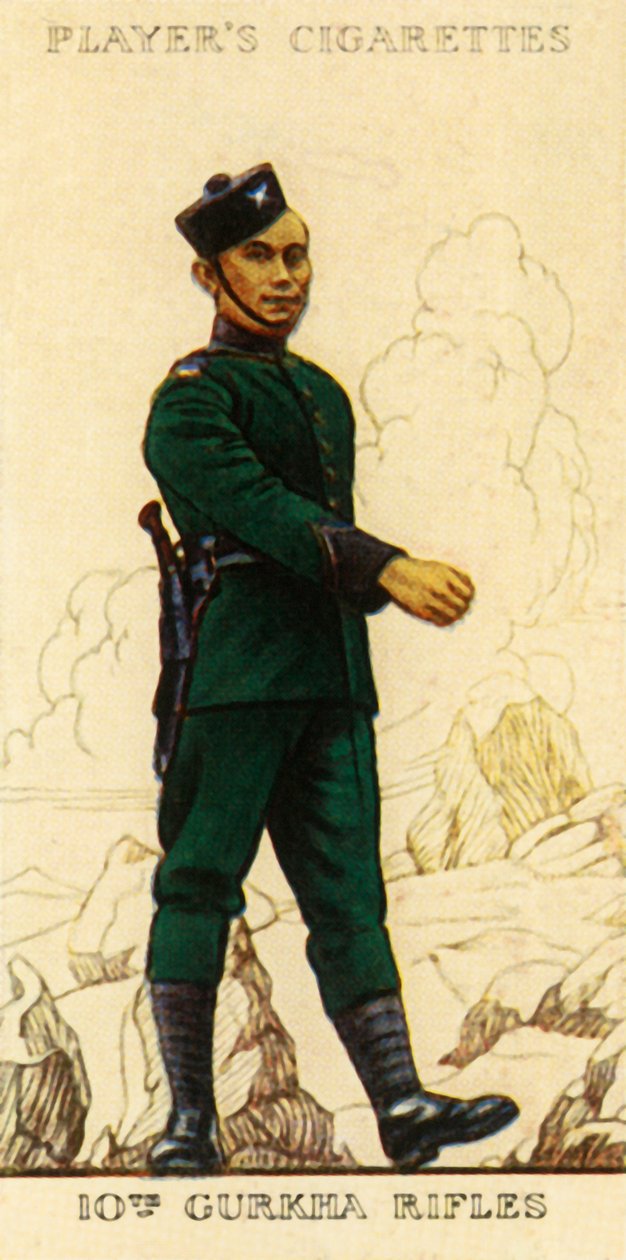 10e Gurkha Rifles, 1936 door Unbekannt