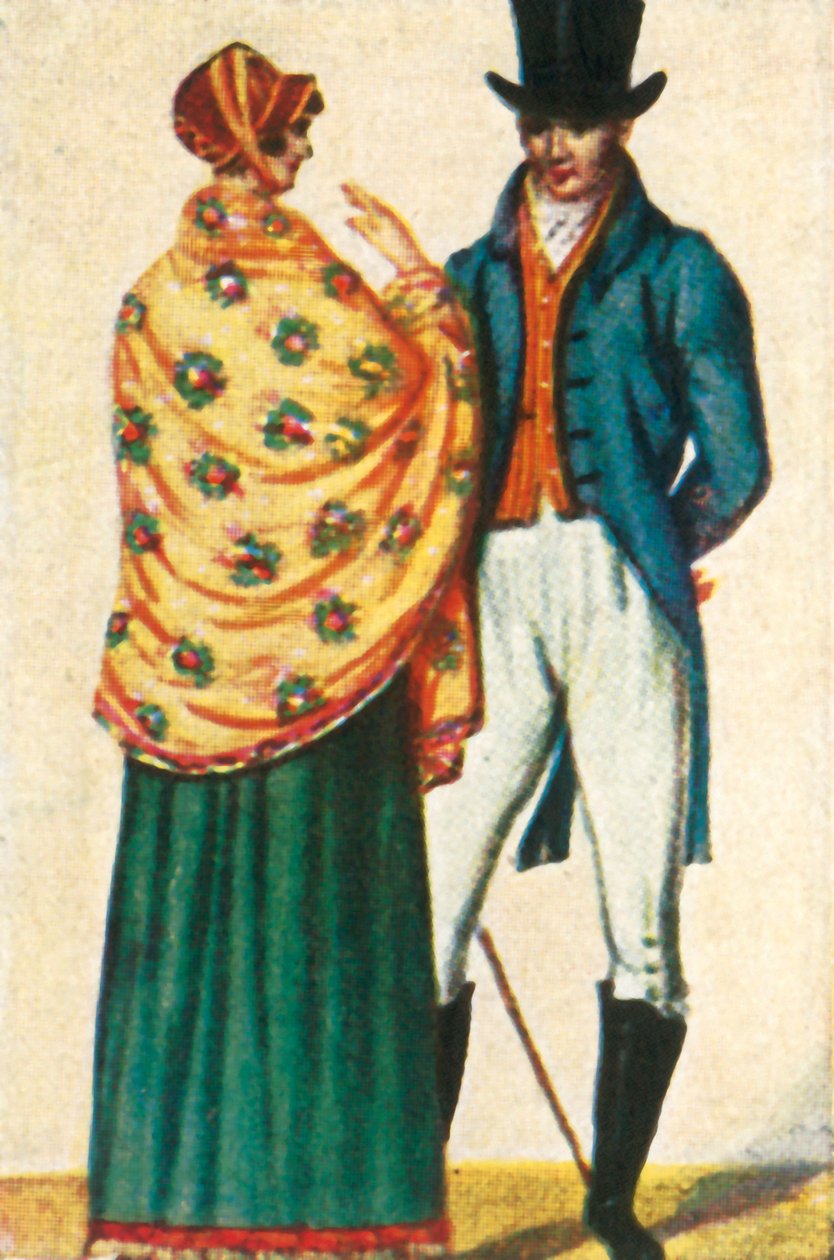 19e-eeuwse mode - Parijs, ca. 1928 door Unbekannt