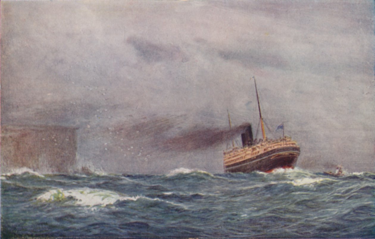 Een naar huis terugkerende P. & O. Liner, 1923 door Unbekannt