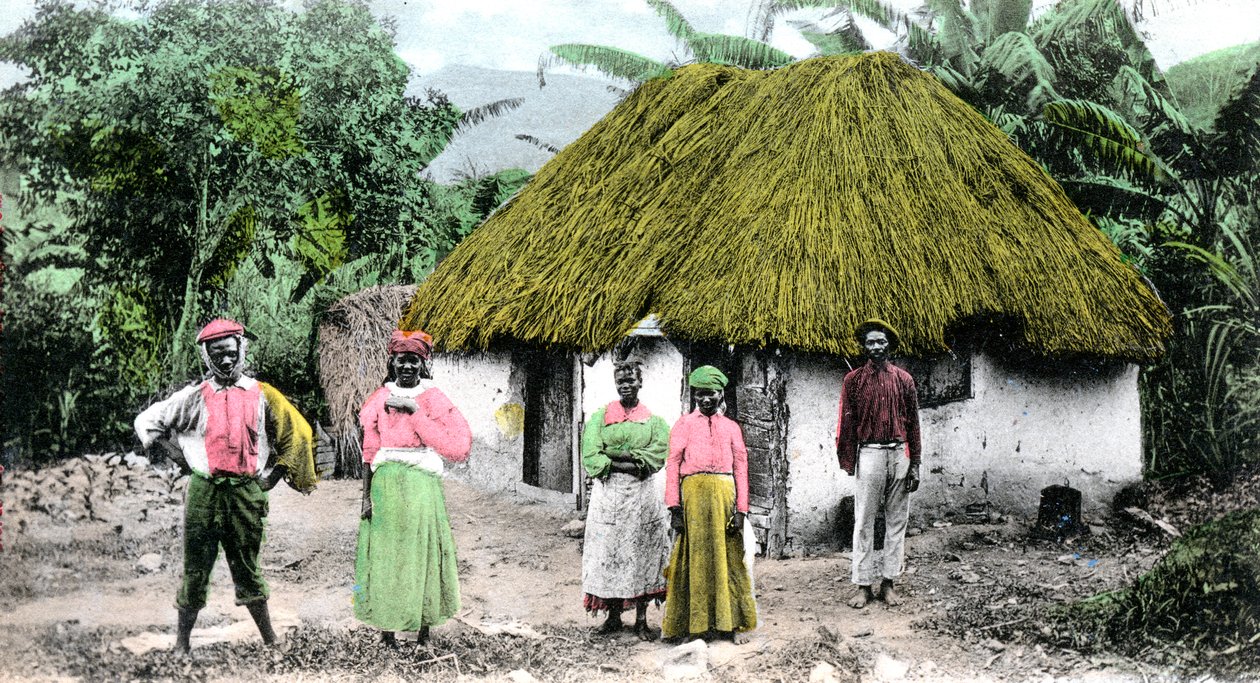 Een Jamaicaans dorp door Unbekannt