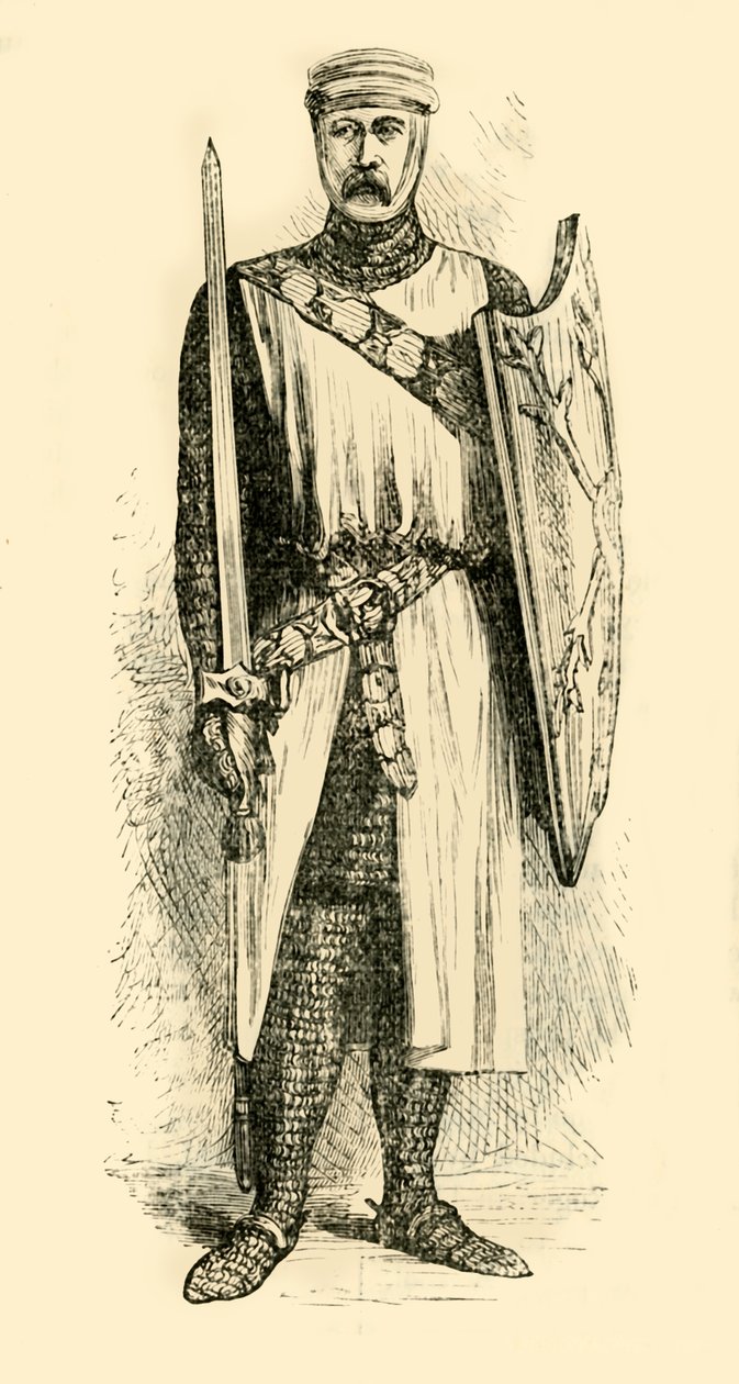 Een Tempelier, 1890 door Unbekannt
