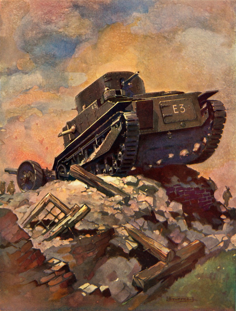 Een Tank door Unbekannt