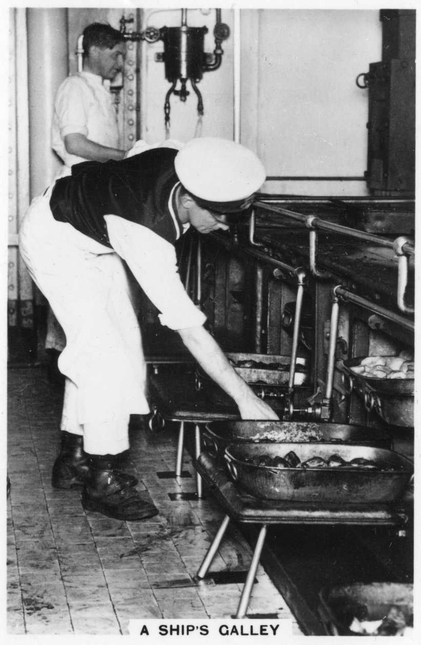 Een scheepskombuis, 1937 door Unbekannt