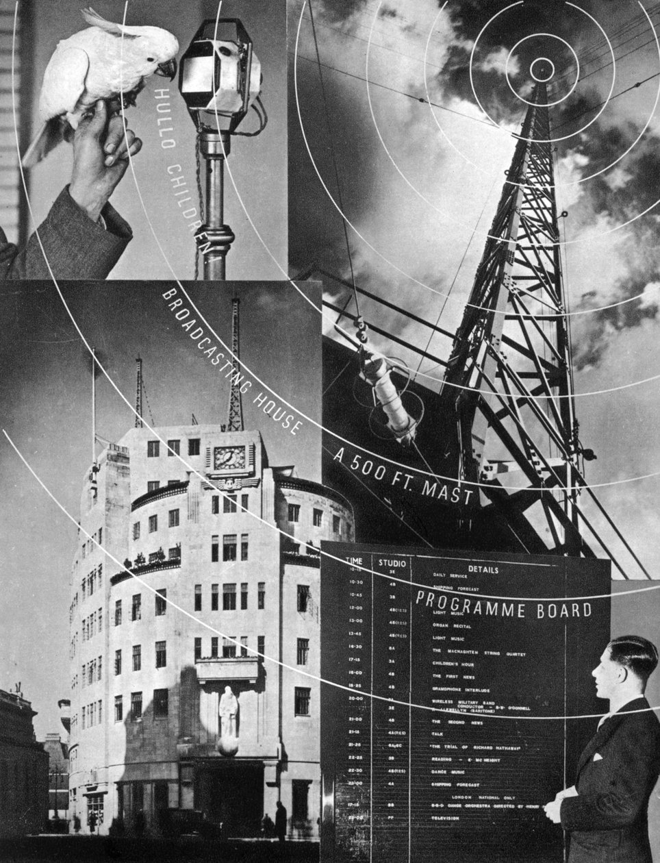 Een bezoek aan de BBC, 1937 door Unbekannt