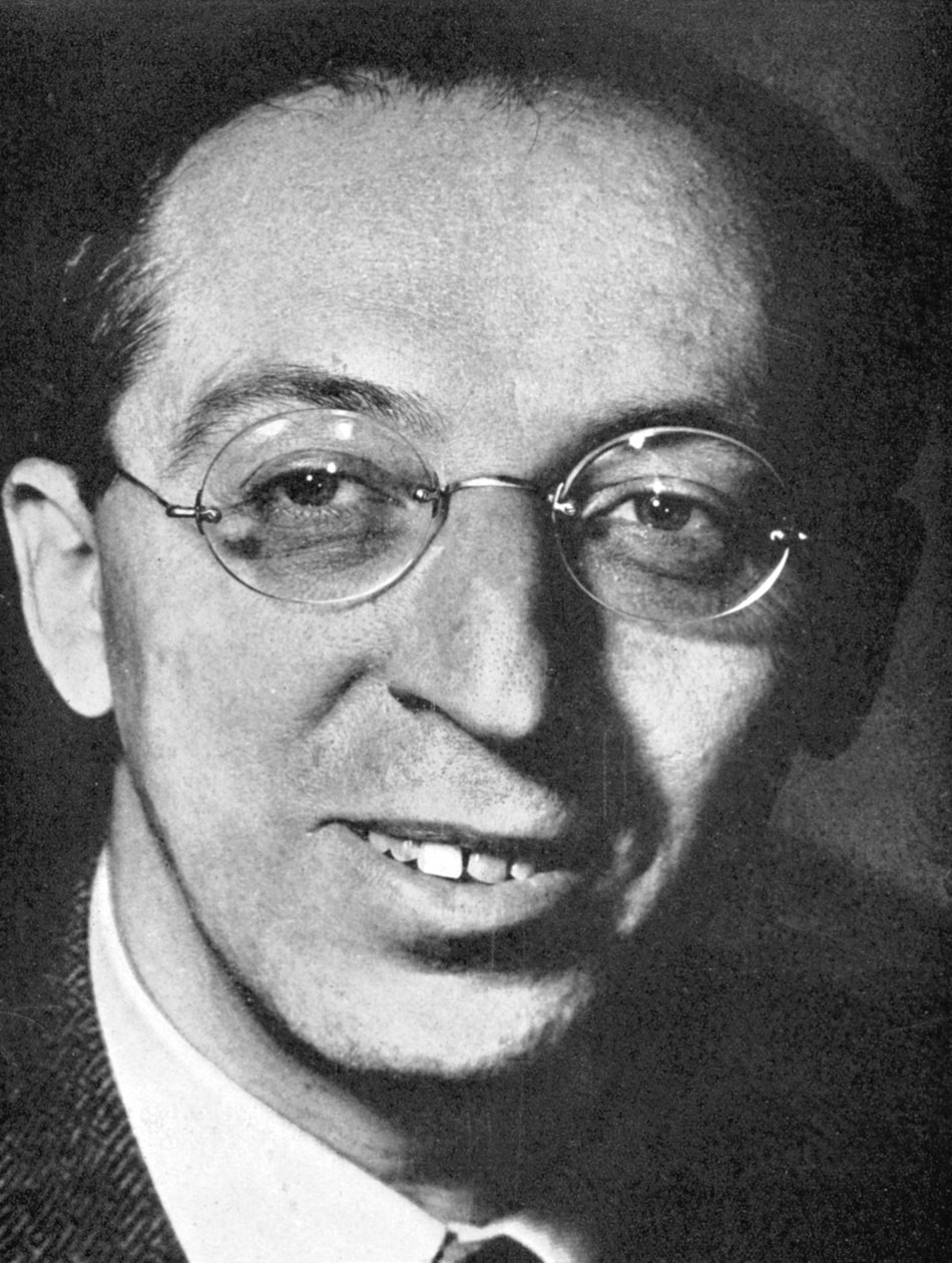 Aaron Copland 1900-1990, Amerikaanse componist door Unbekannt