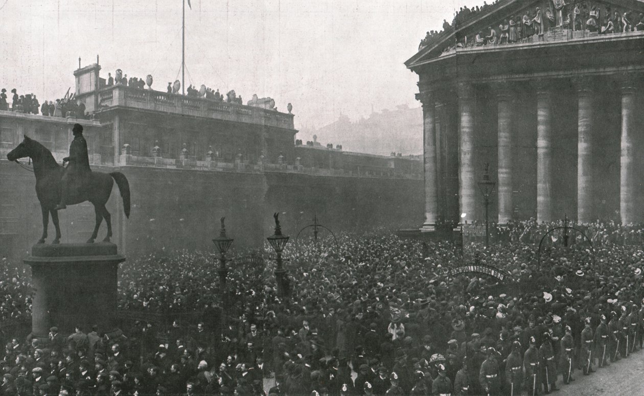 Toetreding van Koning George V door Unbekannt