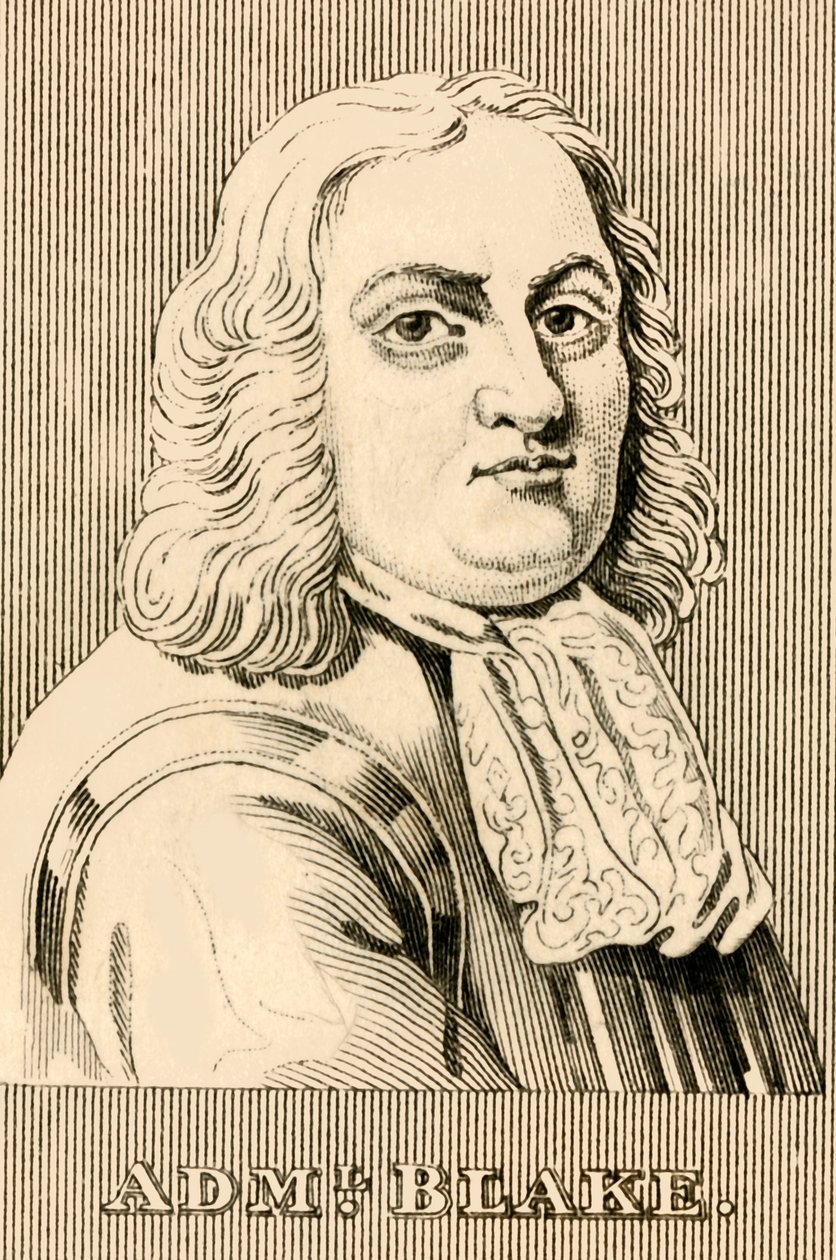 Admiraal Blake, 1598-1657, 1830 door Unbekannt
