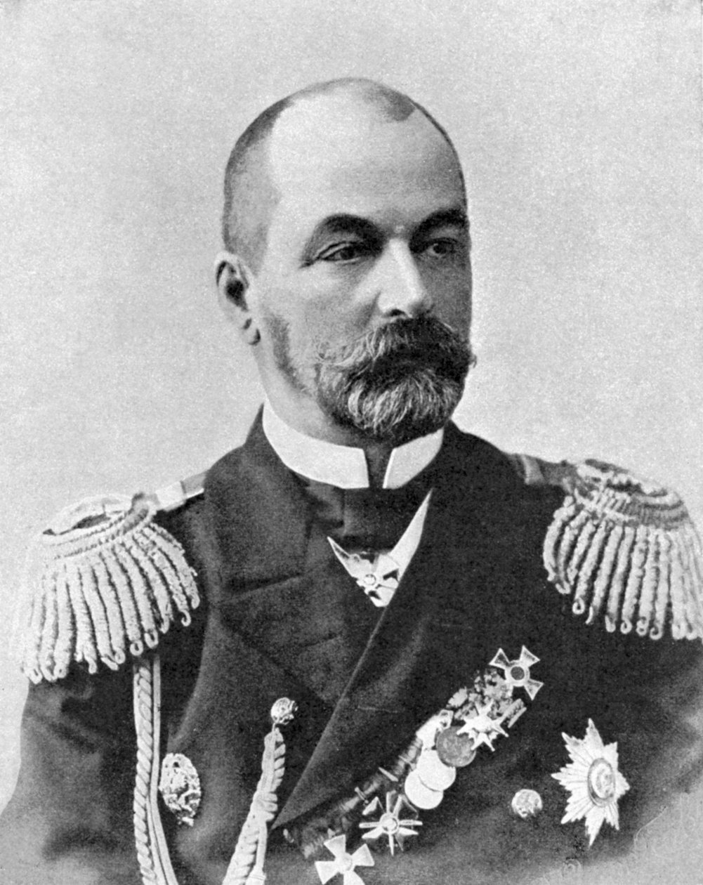Admiraal Rozhestvensky, Russische commandant, Russisch-Japanse oorlog, 1904-5 door Unbekannt