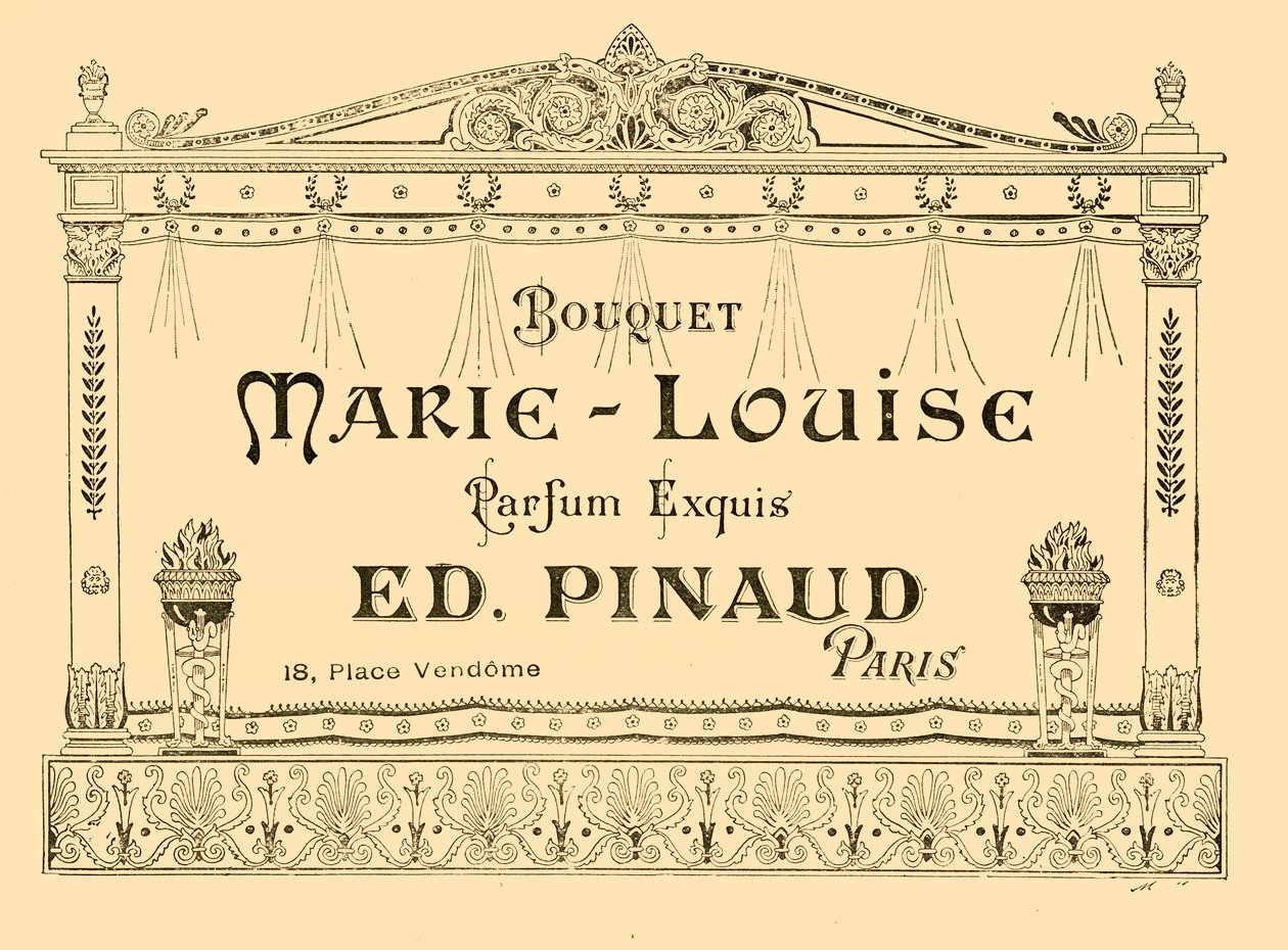 Advertentie voor Marie-Louise parfum door Unbekannt