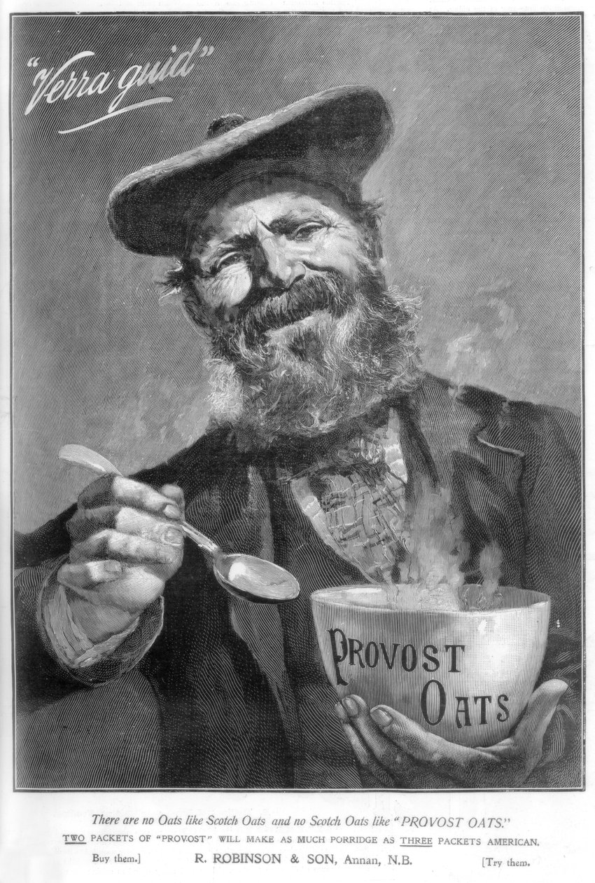 Advertentie voor Provost Oats, 1901 door Unbekannt