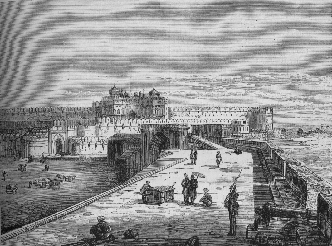 Agra, c1880 door Unbekannt