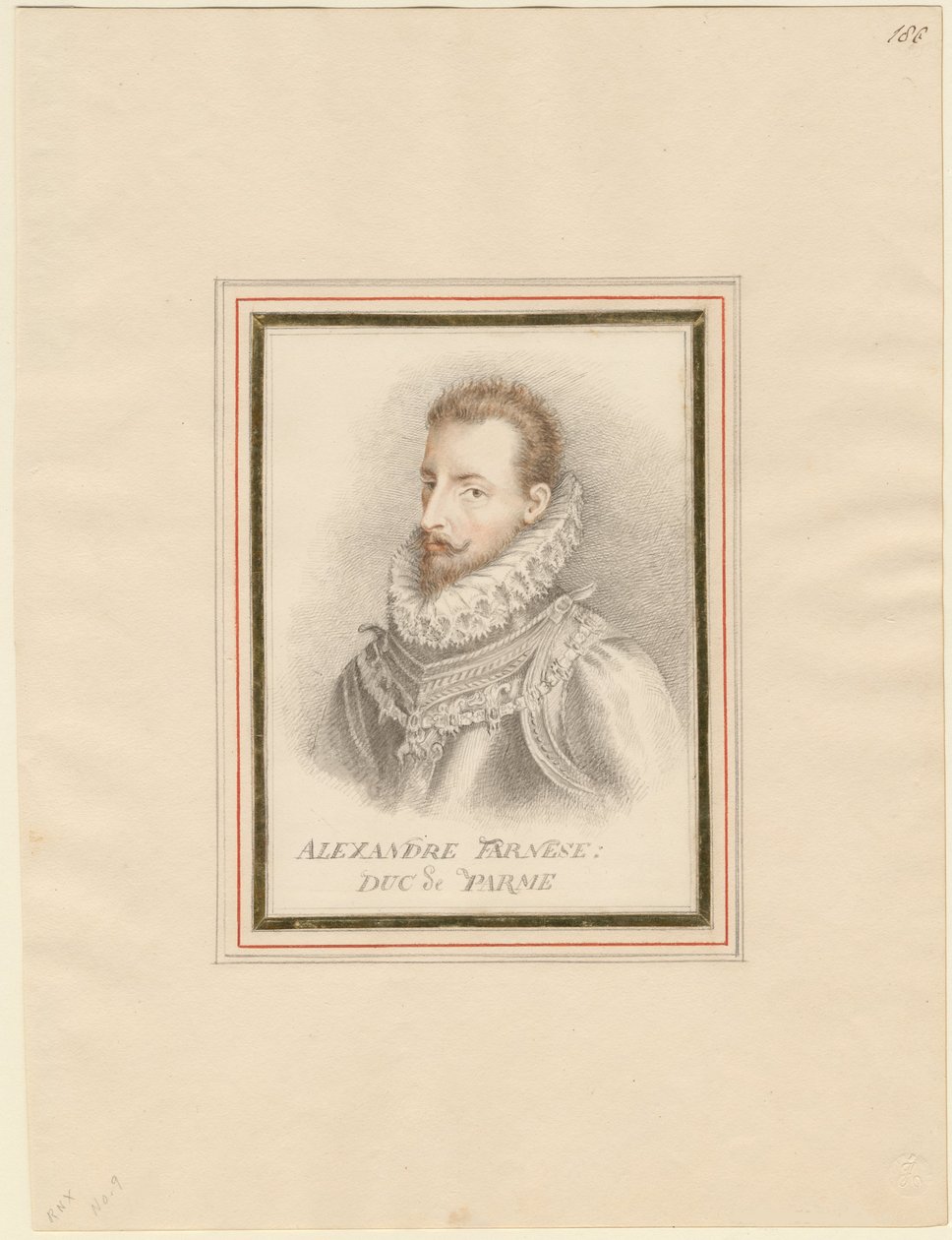 Alexander Farnese, hertog van Parma door Unbekannt