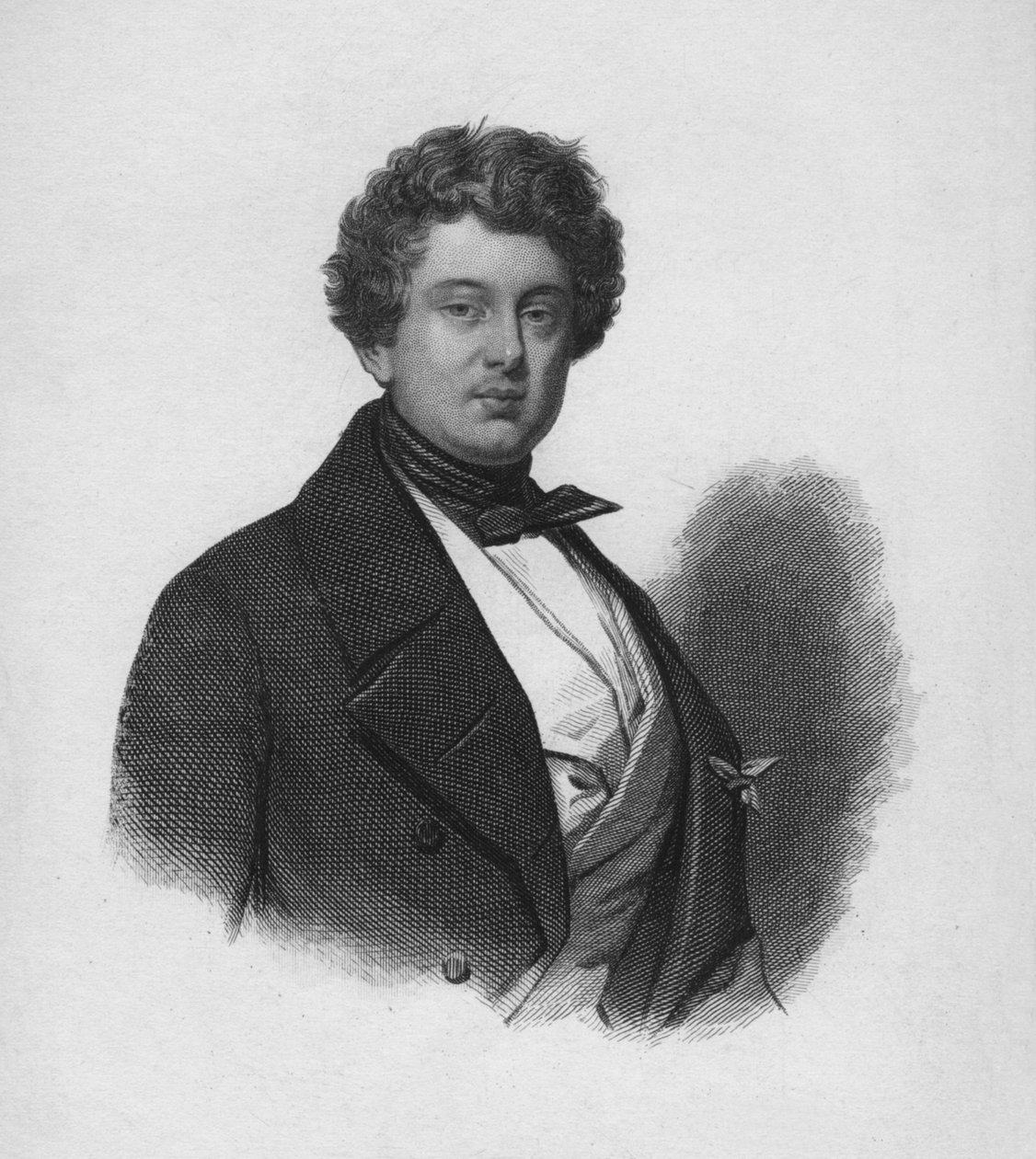 Alexandre Dumas, ca. 1850s door Unbekannt
