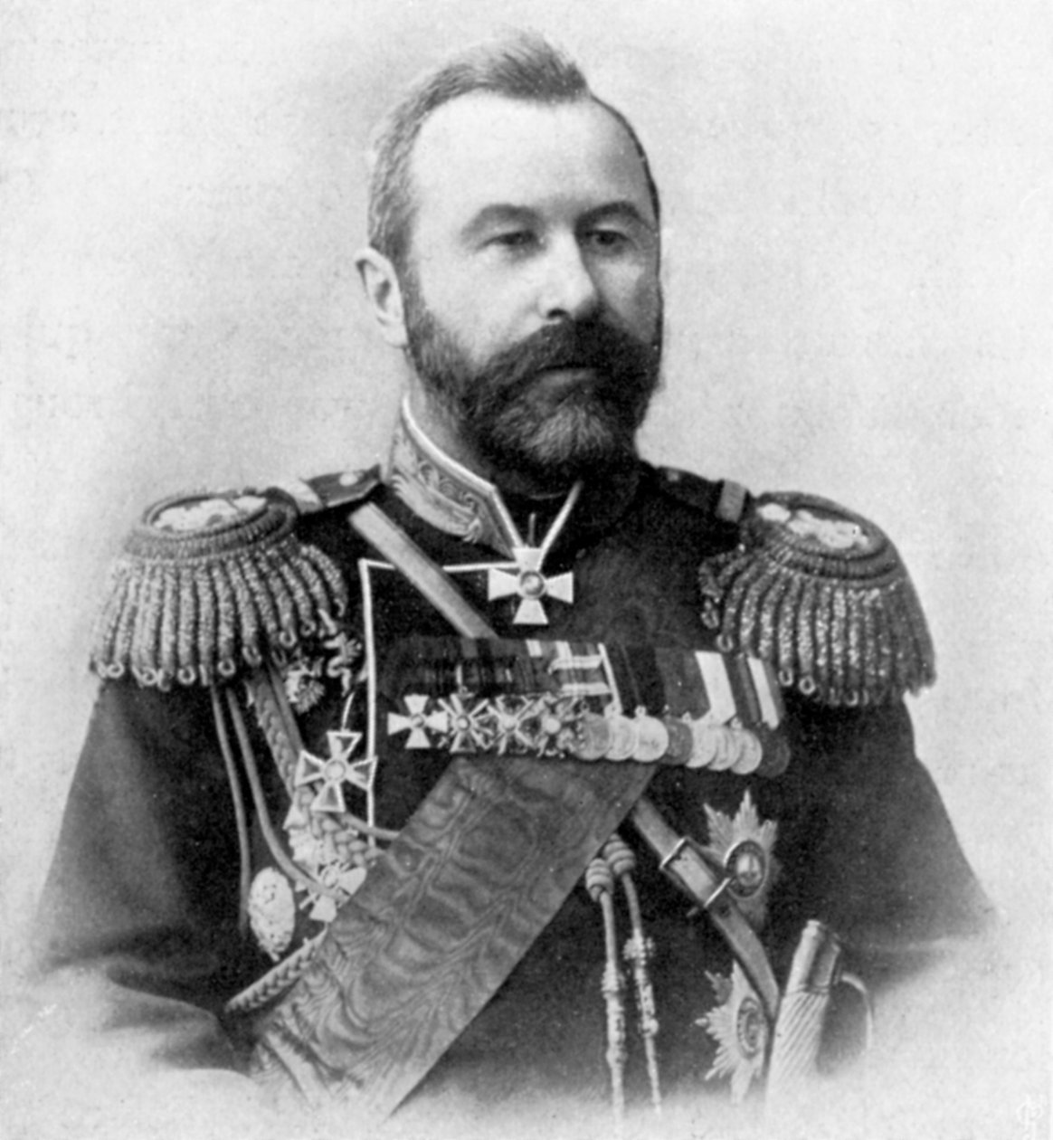 Alexei Nikolaievich Kuropatkin, Russisch-Japanse Oorlog, 1904-5 door Unbekannt