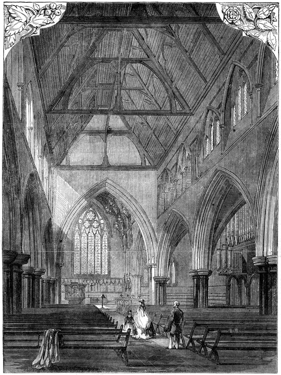 All Saints Church, Notting Hill, Londen, 1861 door Unbekannt