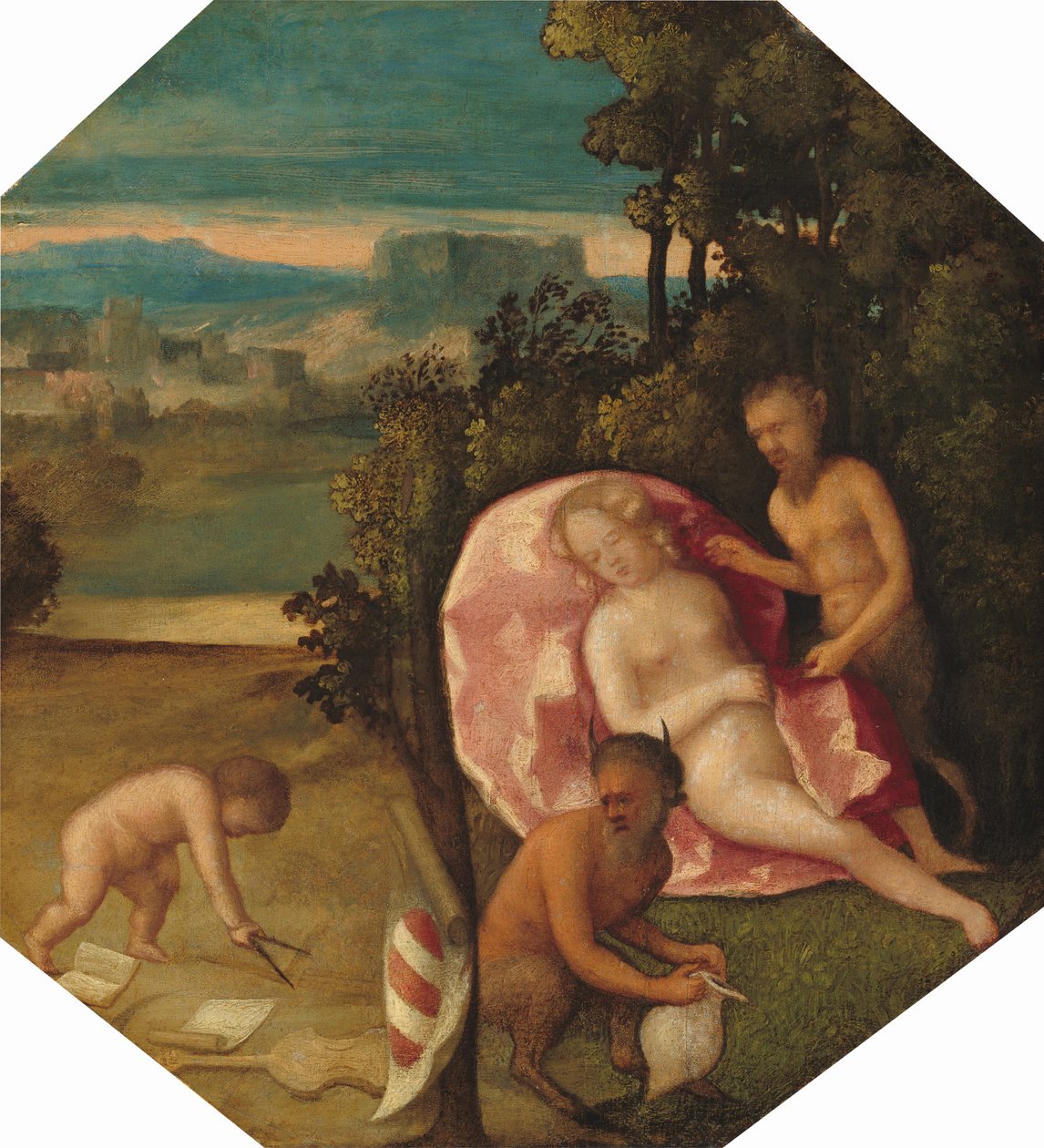 Allegorie, ca. 1530 door Unbekannt