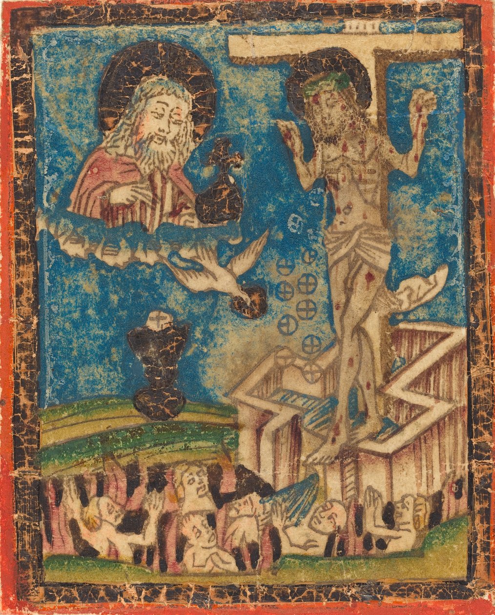 Allegorie van de eucharistie door Unbekannt