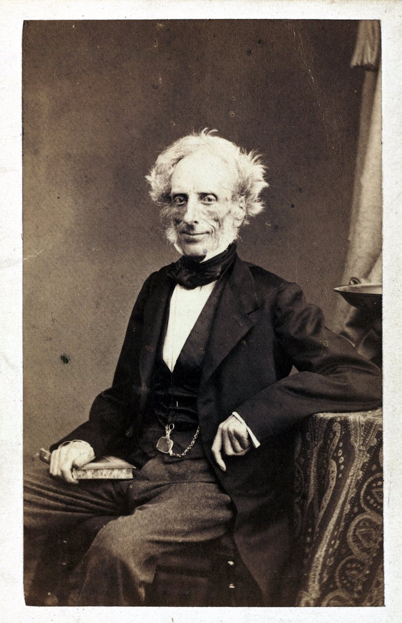 Alphonse de Brebisson, Franse botanicus, ca. 1863 door Unbekannt