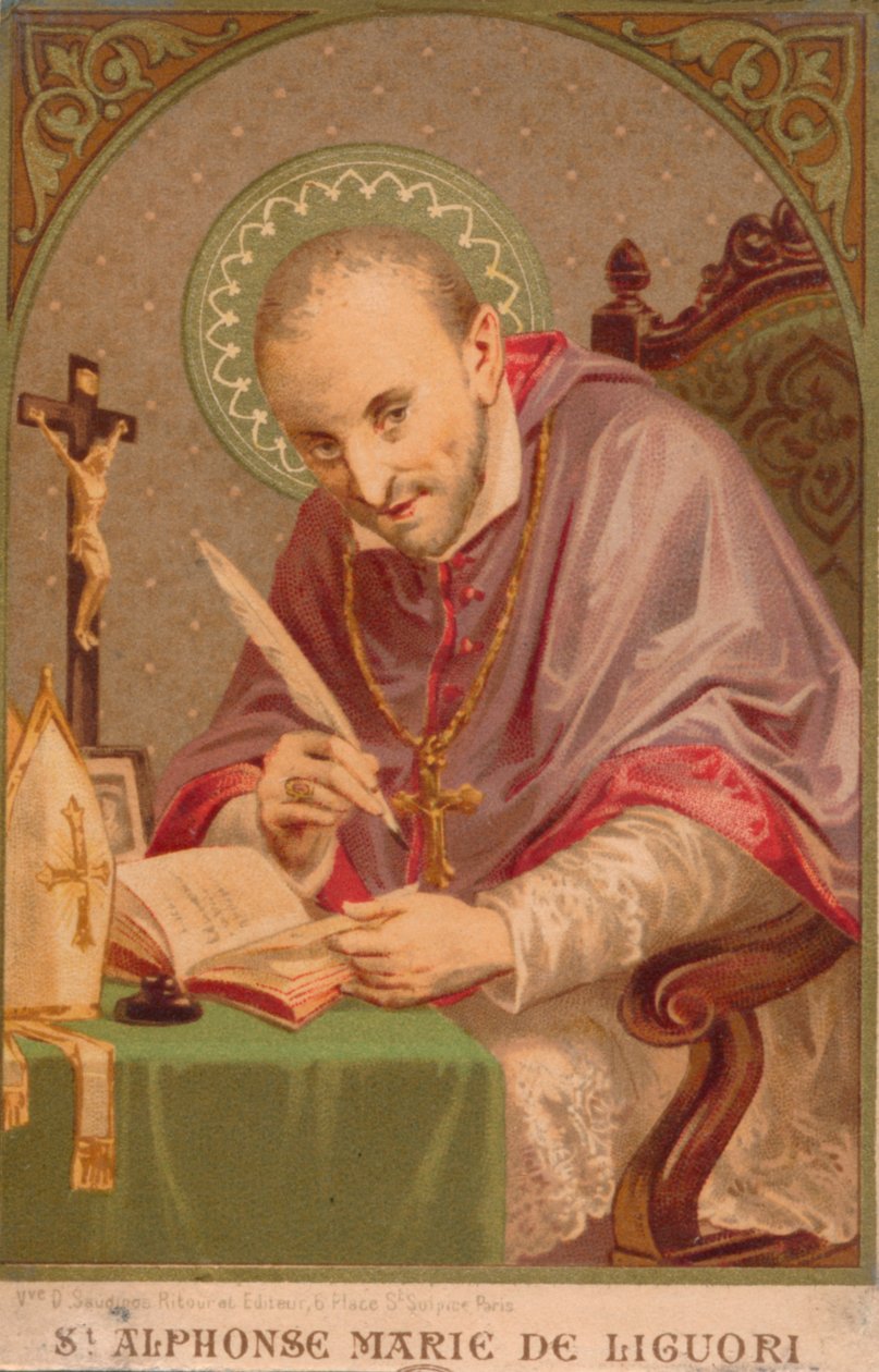 Alphonsus Maria de Liguori 1696-1787, ca. 1910s door Unbekannt