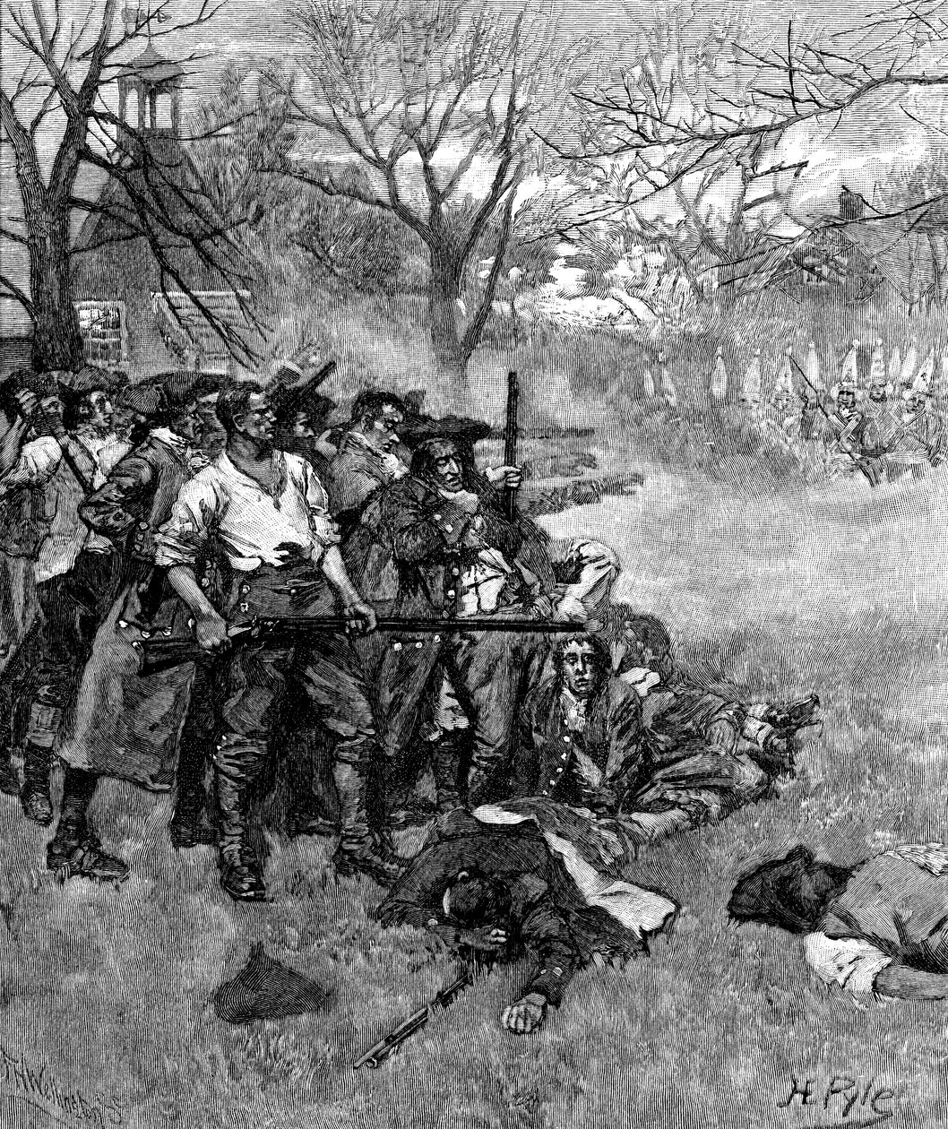 Amerikaanse Onafhankelijkheidsoorlog, 1775, 1875 door Unbekannt