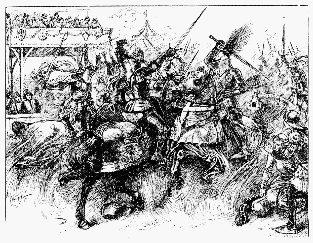 Een Engels toernooi, 1909 door Unbekannt