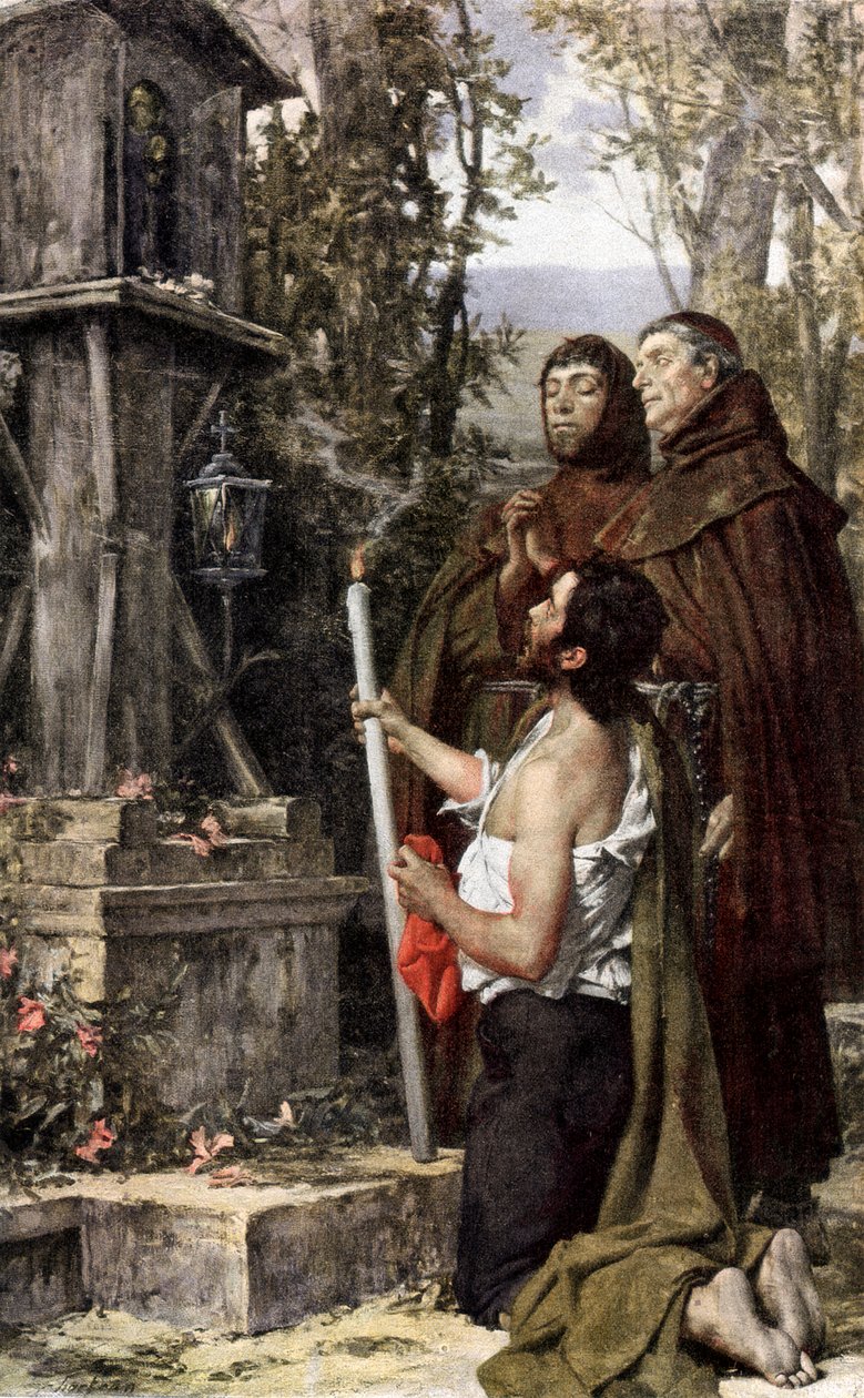 Een Offer, 1889 door Unbekannt
