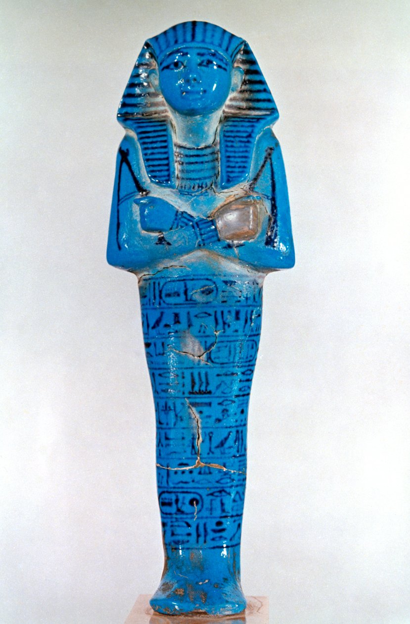 Oud-Egyptisch grafbeeldje, 13e-12e eeuw v.Chr. door Unbekannt