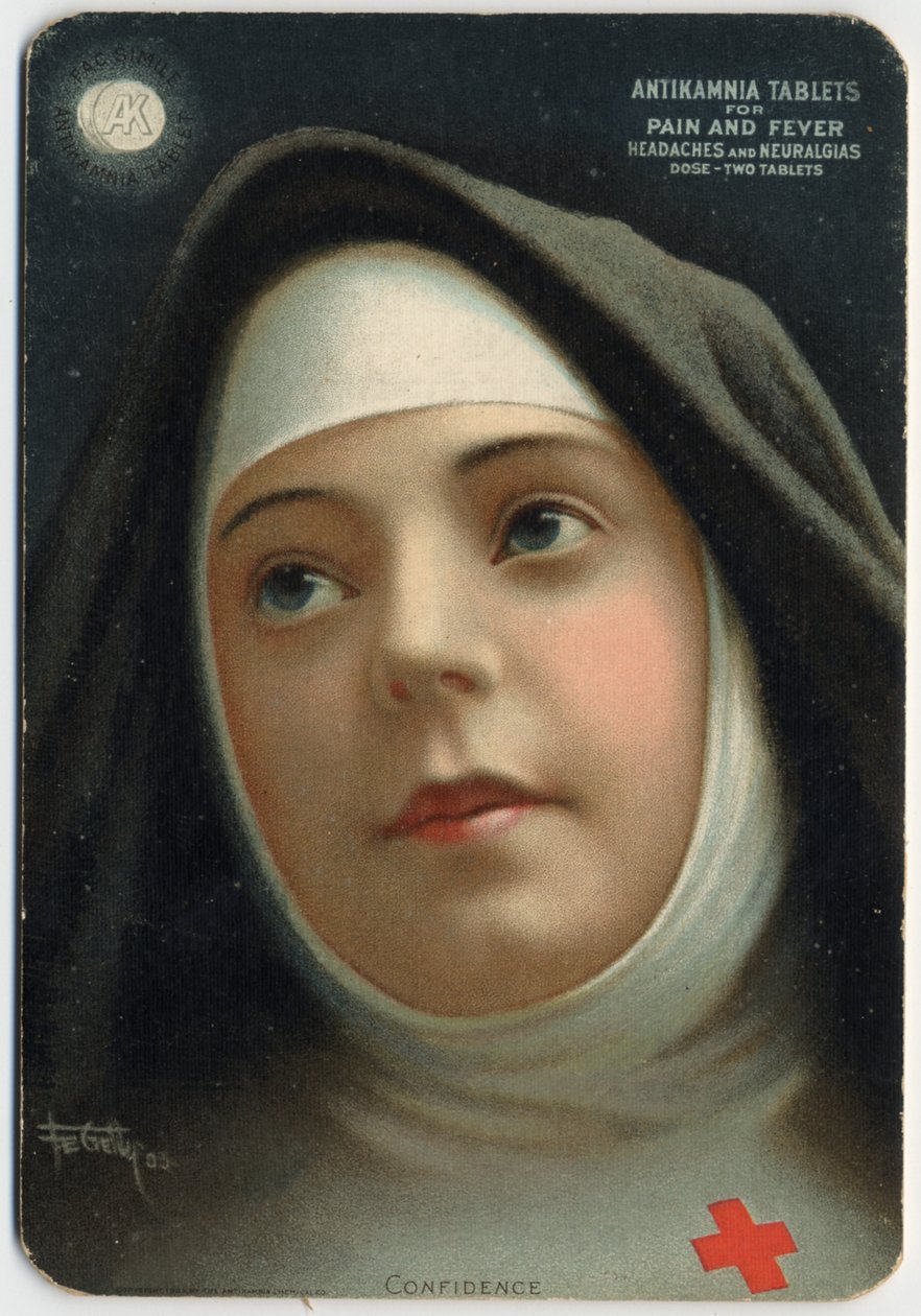 Antikamnia hoofdpijntabletten, 1890s door Unbekannt