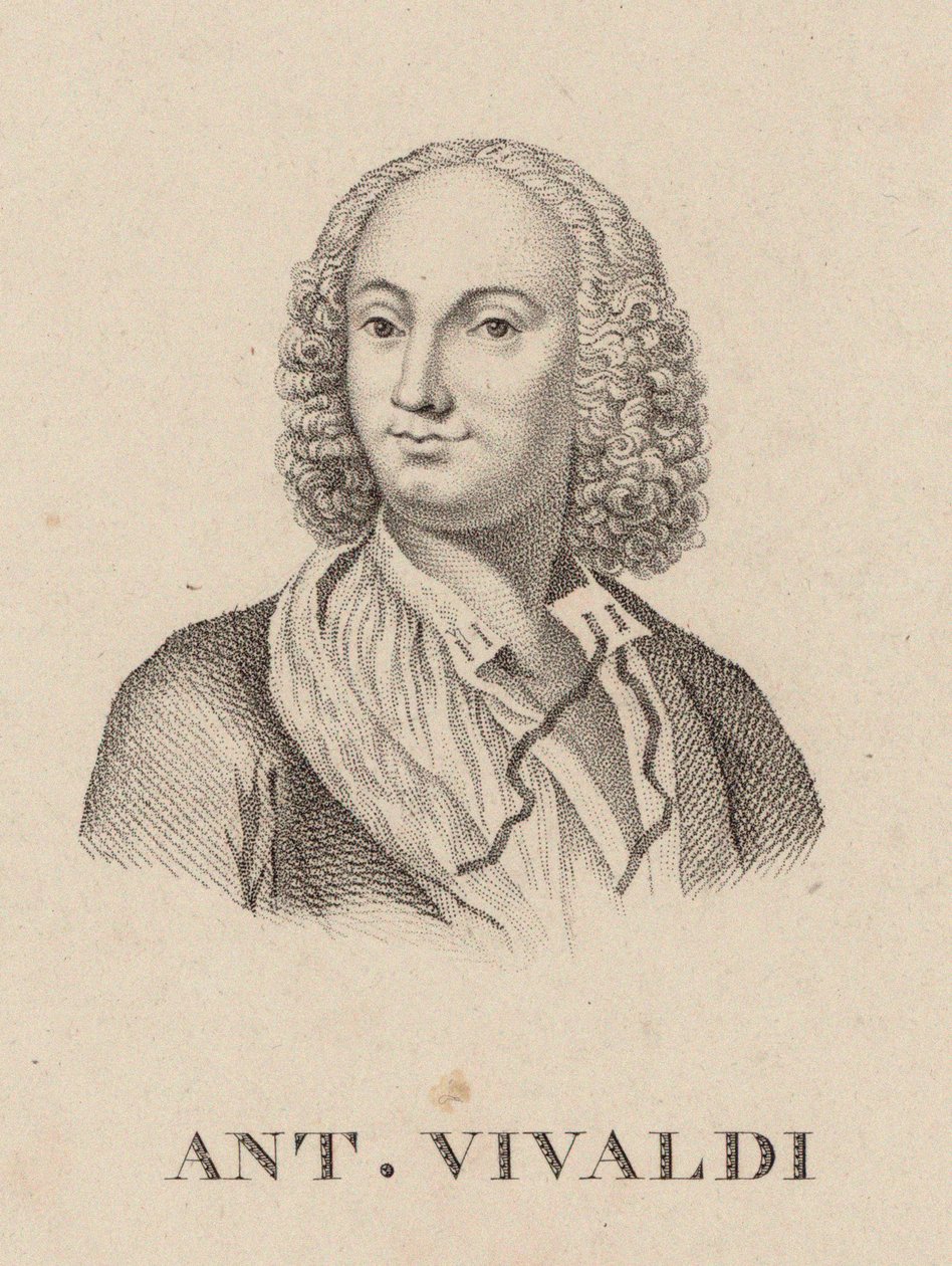 Antonio Vivaldi 1678-1741 door Unbekannt