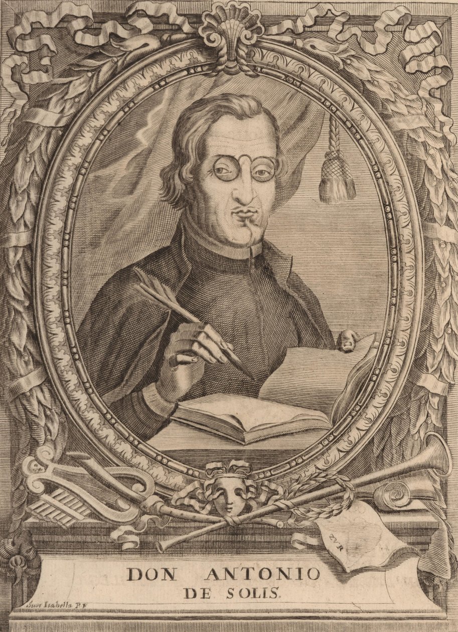 Antonio de Solís y Ribadeneyra 1610-1686 door Unbekannt