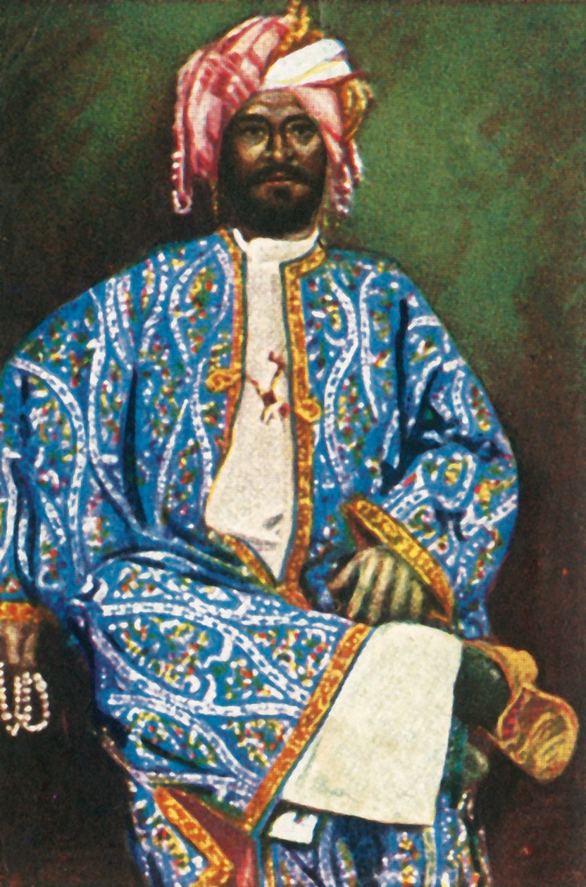 Arabische parelhandelaar, ca. 1928 door Unbekannt