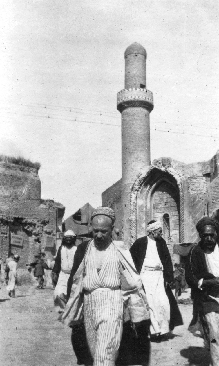 Arabische straatscène, Irak door Unbekannt