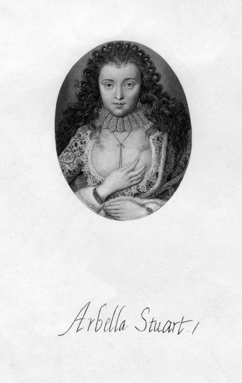 Arabella Stuart, Engelse Renaissance-edelvrouw door Unbekannt