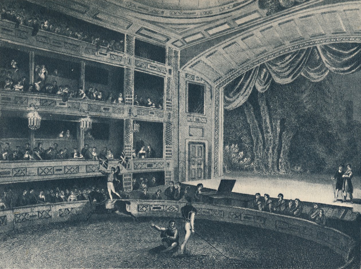 Arena van Astleys Amfitheater, Westminster Bridge Road, 1942 door Unbekannt