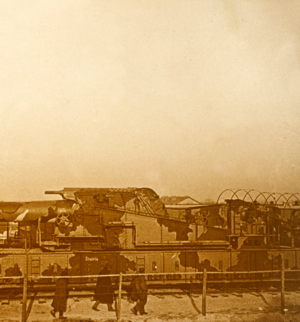 Gepantserde trein, ca. 1914-ca. 1918 door Unbekannt