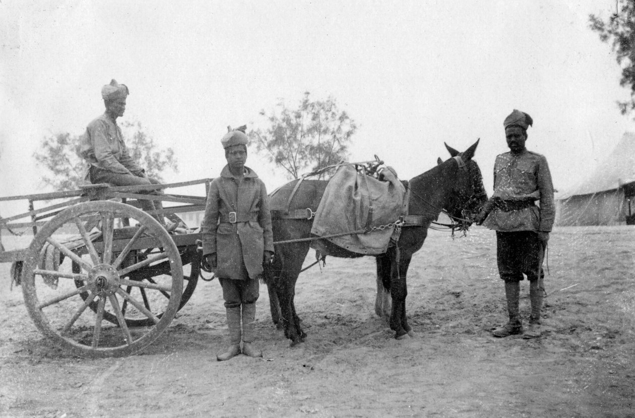 Legerdienstkorps, Howshera, 1917 door Unbekannt