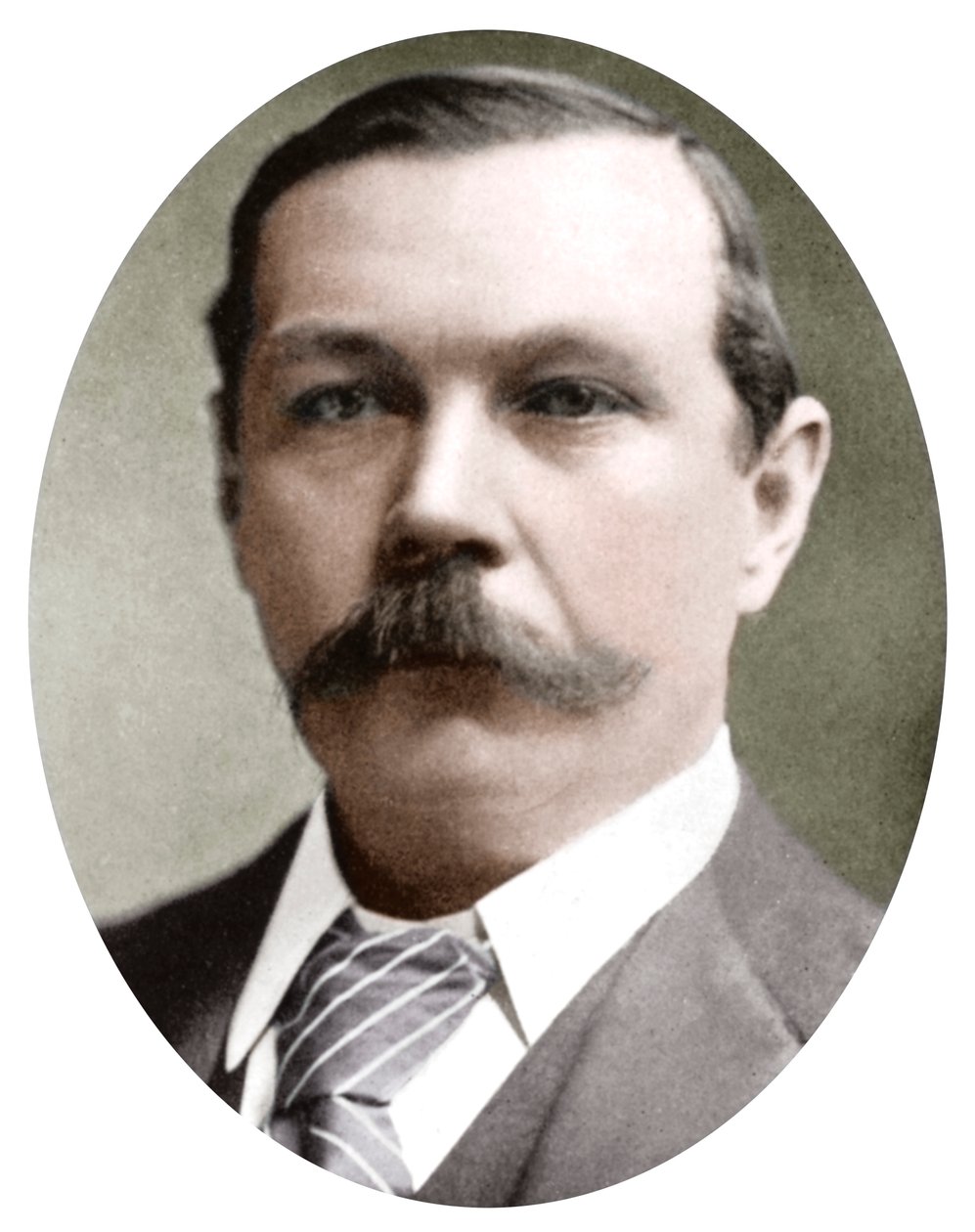 Arthur Conan Doyle, Schotse schrijver, c1900 door Unbekannt