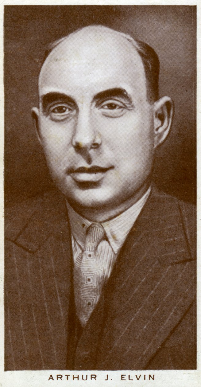 Arthur J Elvin, Britse bokspromotor, 1938 door Unbekannt