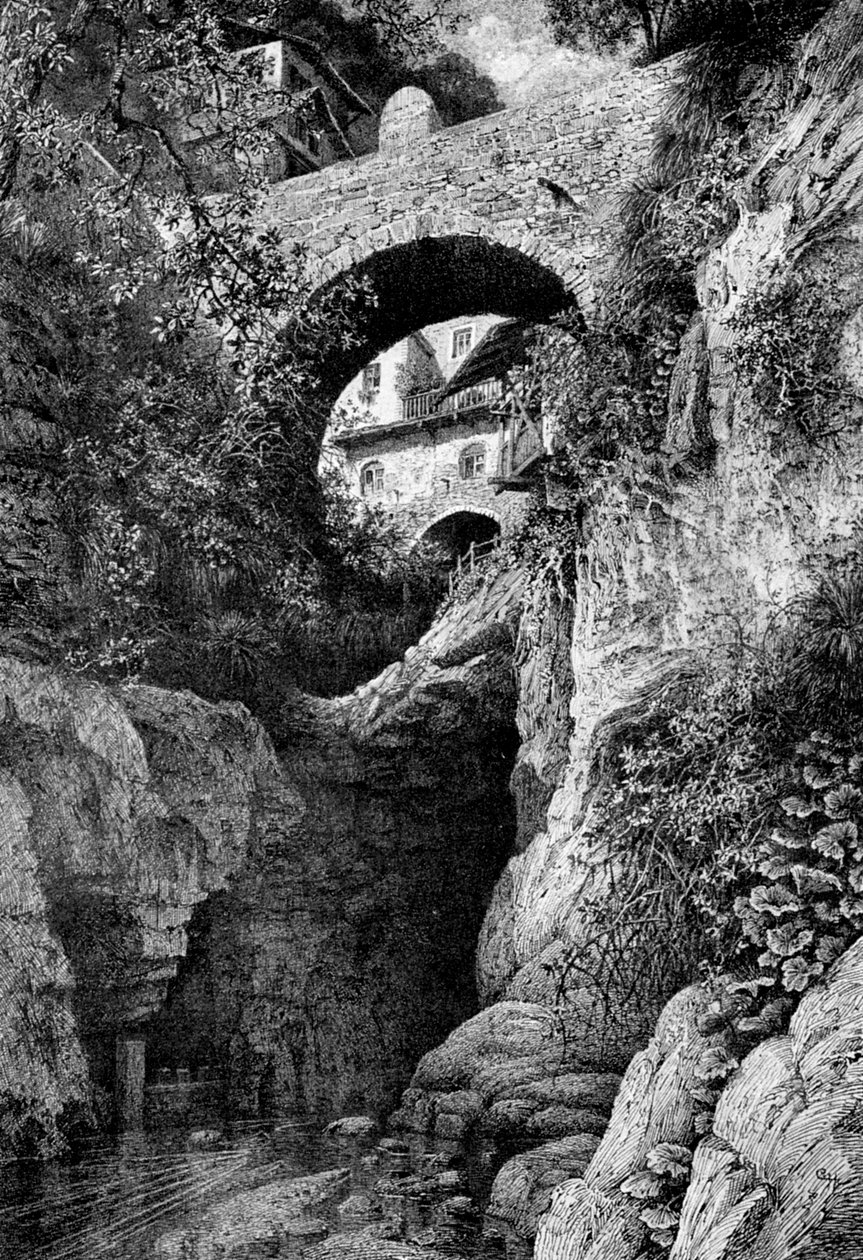 In St Gingolph, Savoie, 1900 door Unbekannt